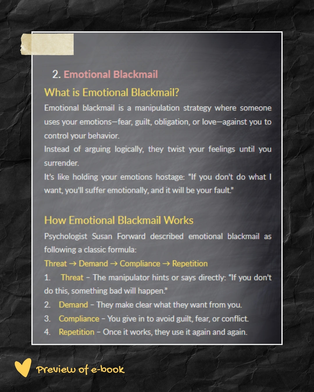 Dark Psychology Secrets eBook - Master Manipulation, Influence & Mind Control - Neurotrap